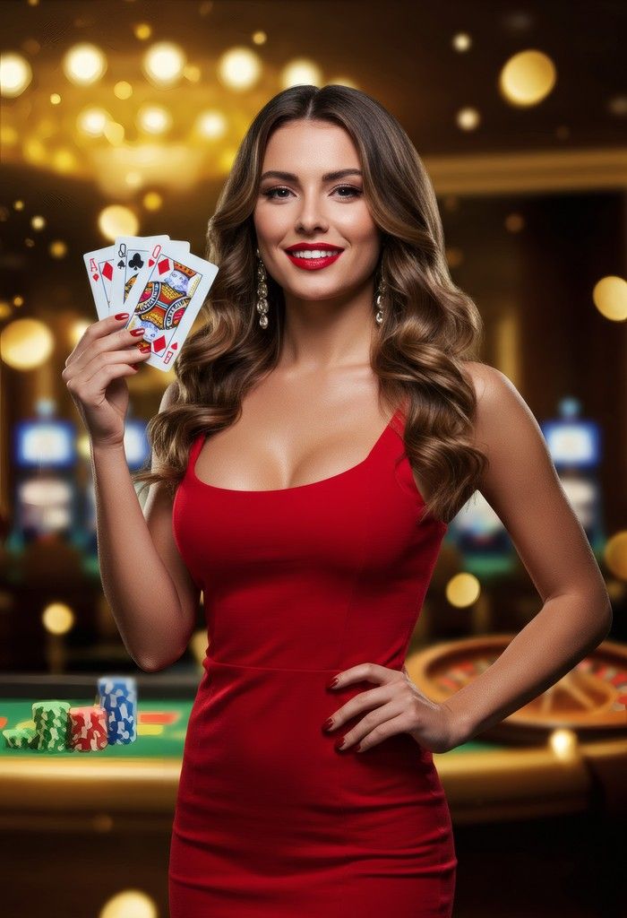 Live dealer hosting Andar Bahar game at sbobet mantra88 studio